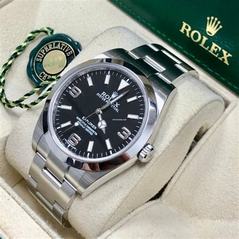 rolex explorer black|Rolex explorer 39mm price.